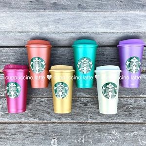 🍃NEW IN BOX🍂Starbucks Fall Metallic Sheen Hot Cups Box